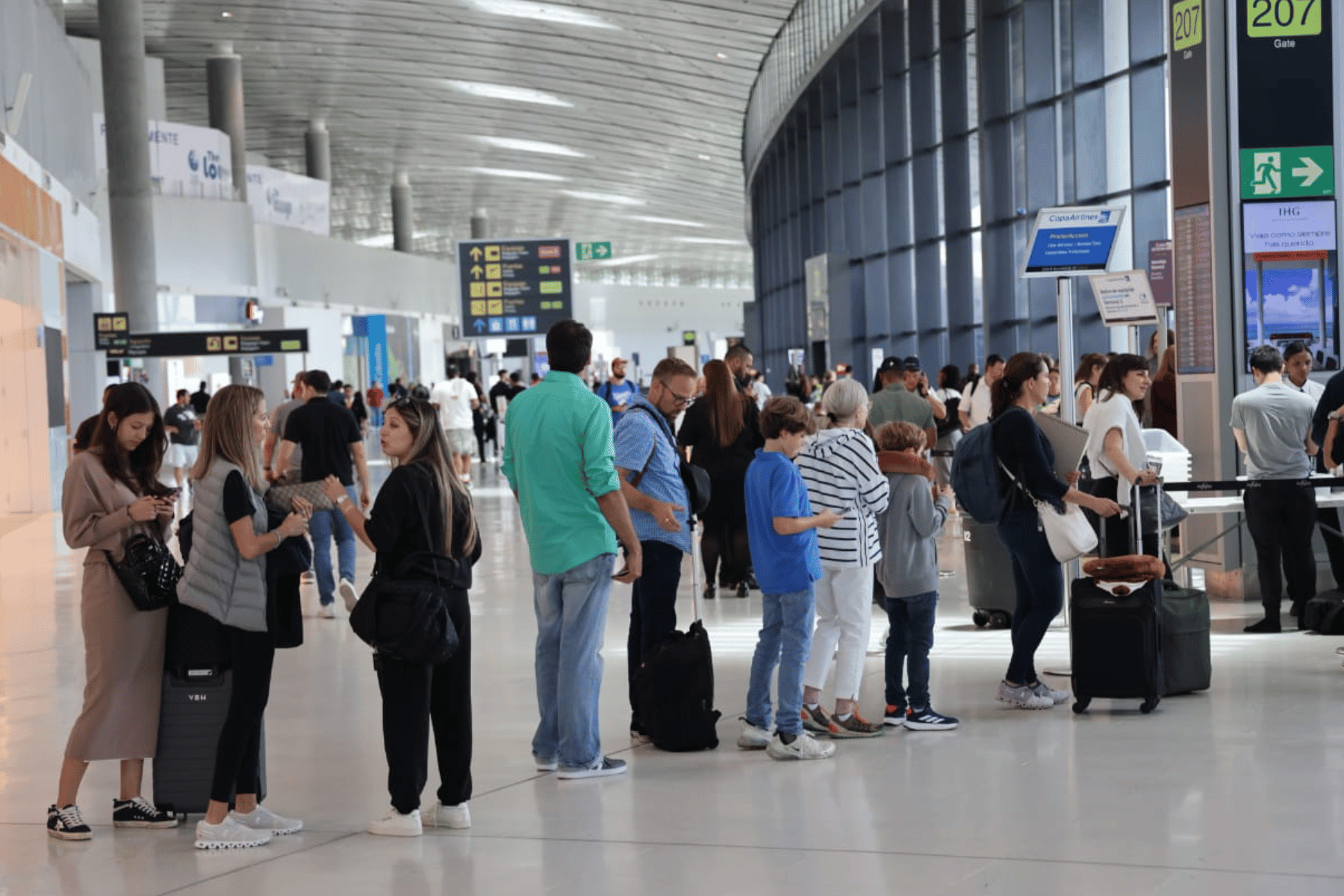 Tocumen atendió 9.3 millones de pasajeros durante el primer semestre