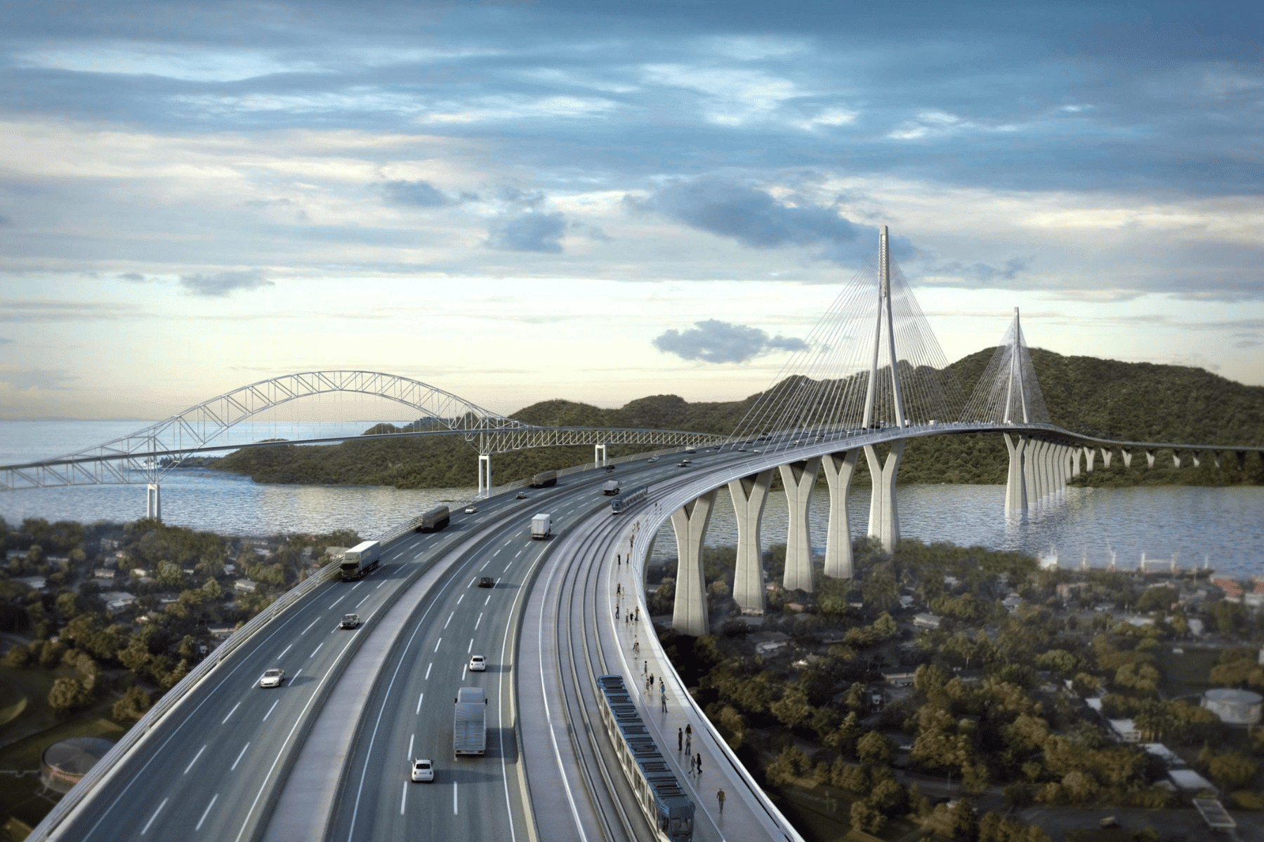 Cuarto puente sobre el Canal estaría listo en 2028 y costará $2,047 millones